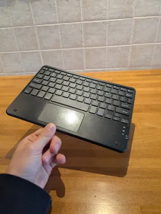 Tastiera Bluetooth Ultra Sottile Nera