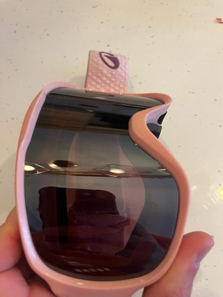 Gafas de esquí infantiles rosa