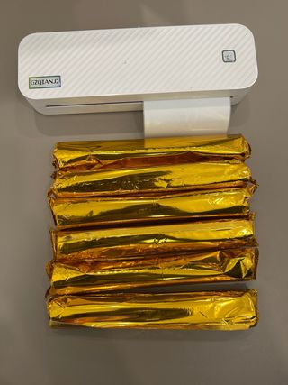 Impresora Térmica GZQIANJI + 6 Rollos