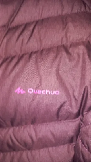 Cazadora Quechua Mujer Marrón y Rosa