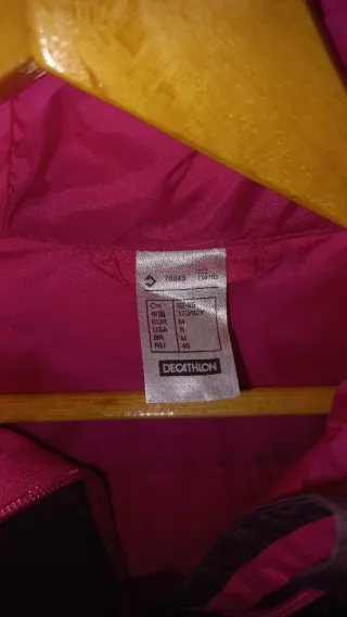 Cazadora Quechua Mujer Marrón y Rosa