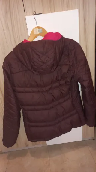 Cazadora Quechua Mujer Marrón y Rosa