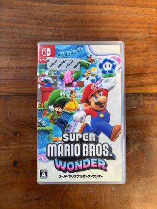 Super Mario Bros Wonder Nintendo Switch