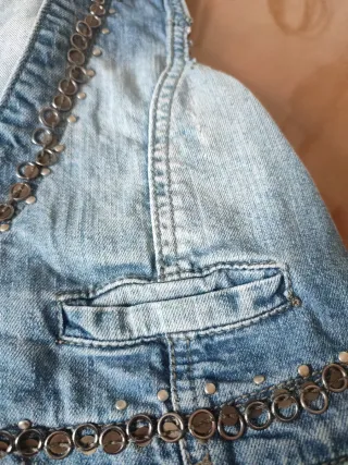 Chaleco vaquero Inside tachuelas