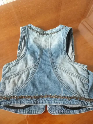 Chaleco vaquero Inside tachuelas