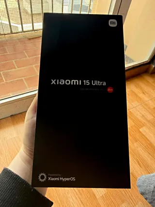 Xiaomi 15 ultra Plata/Negro