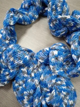 Set 3 Sciarpe Anello Multicolore