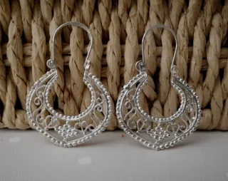 Pendientes Plata Filigrana