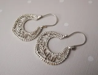 Pendientes Plata Filigrana
