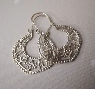 Pendientes Plata Filigrana