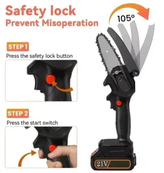 Motosega Giardino 2 Batterie 48V