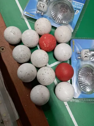 Bolas futbolín (12 unidades)