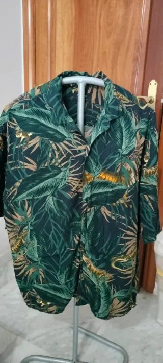 6 Camisas Hombre Manga Corta Estampadas