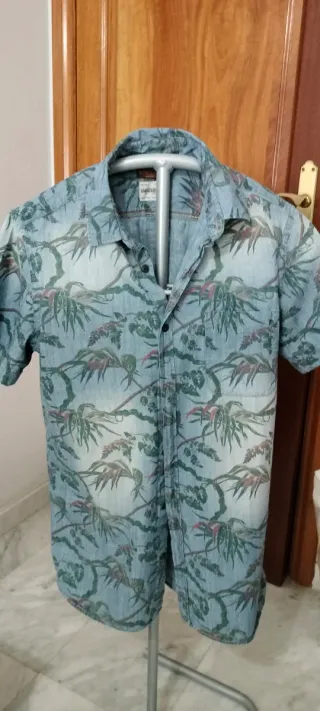 6 Camisas Hombre Manga Corta Estampadas