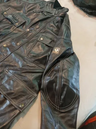 Abrigo Belstaff Cuero Talla M