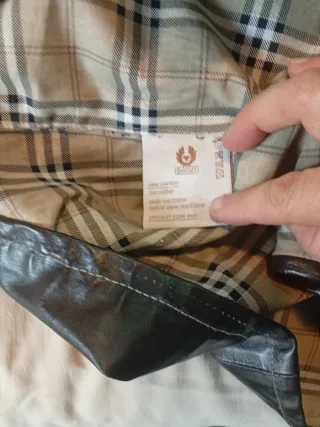 Abrigo Belstaff Cuero Talla M