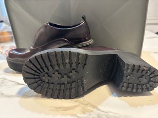 Mocasines Bershka negros/marrones