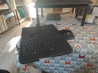 Teclado portátil USB + Ratón Inalámbrico HP no env