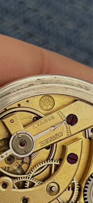 Reloj de Bolsillo Plata Cortebert Funcionando