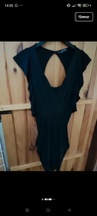 Vestido de noche negro
