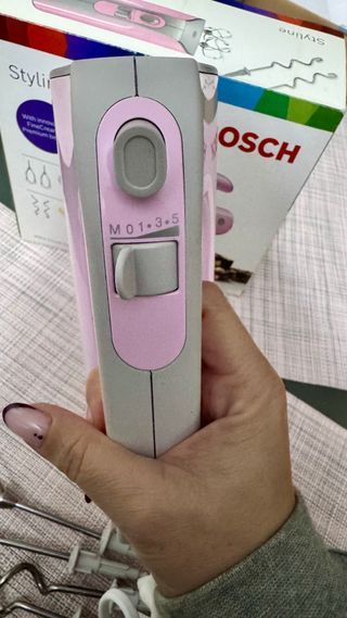 Batidora amasadora Bosch Styline rosa