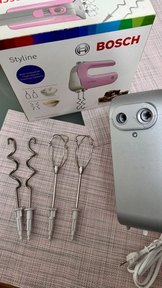 Batidora amasadora Bosch Styline rosa