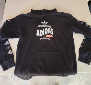 Sudadera Adidas Negra Vintage