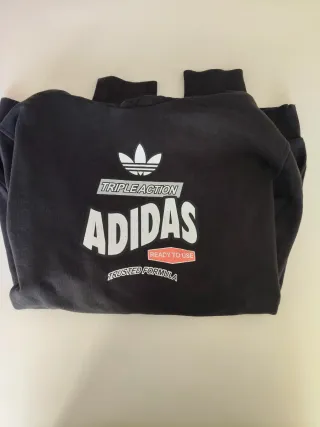 Sudadera Adidas Negra Vintage