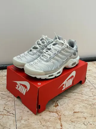 Nike Air Max TN Grises y Blancas