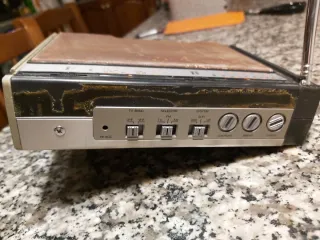 TV Bianco/Nero Panasonic con Radio FM