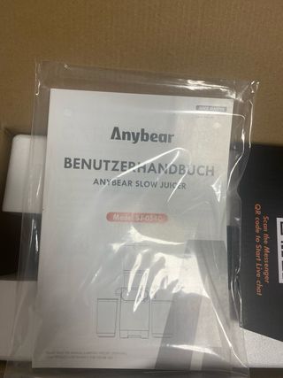 nuevo Extractor de jugos Anybear Juice Master