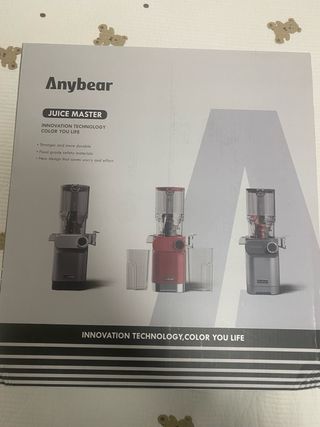 nuevo Extractor de jugos Anybear Juice Master