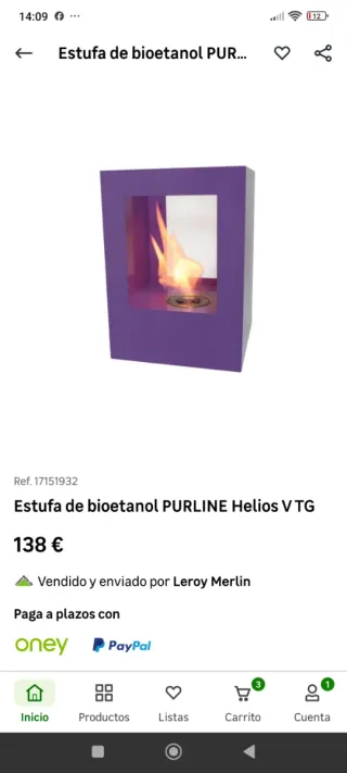 Biochimenea Purline Helios V Morada