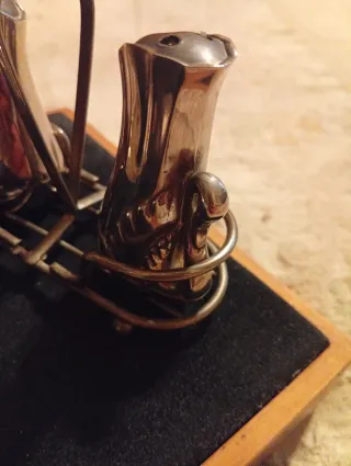 Set vintage con cigno