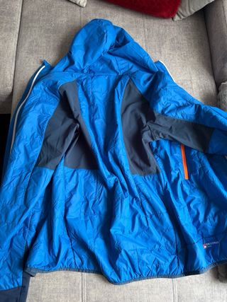 Chaqueta Ortovox Azul y Naranja