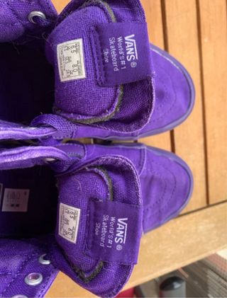Zapatillas Vans Moradas