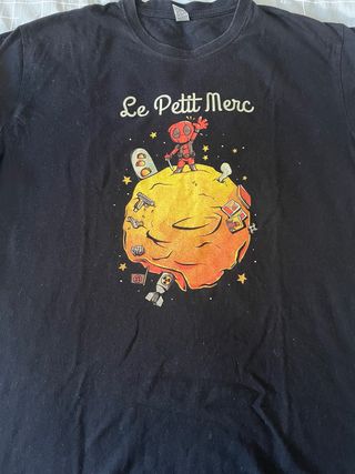 Camiseta Negra Pampling Talla S