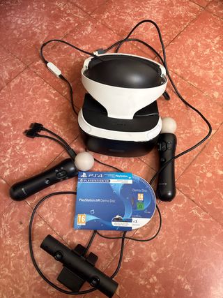 Gafas VR PS4 con mandos, cámara y demo