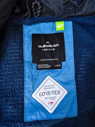 Chaqueta Quiksilver T Rice Goretex Infinium