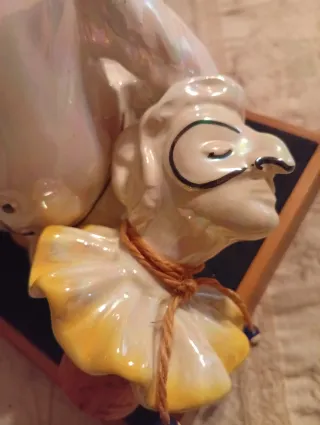 Bottiglia ceramica vintage