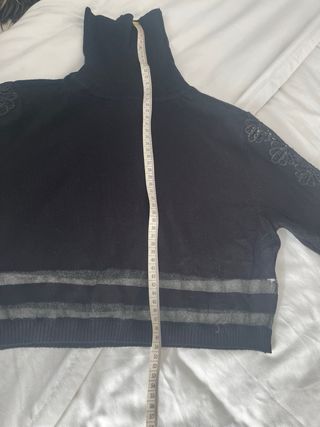 Top corto negro Denisse de,La Guapa Fashion