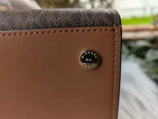 Bolso Michael Kors Hamilton Marrón Dorado