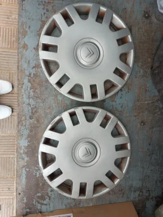 2  Tapacubos Citroën C3,C2,berlingo,saxo, 14"