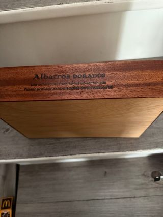 Caja de madera Albatros Dorados