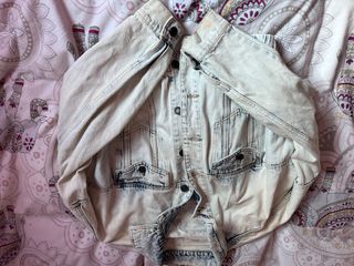Chaqueta vaquera bomber