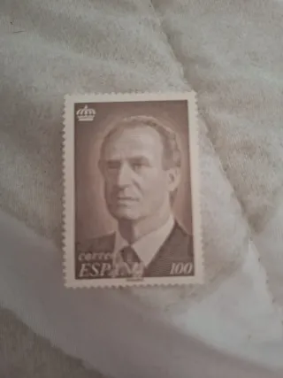Sello Rey España 100 Correo
