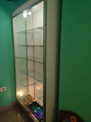 Vitrina Comercial Cristal