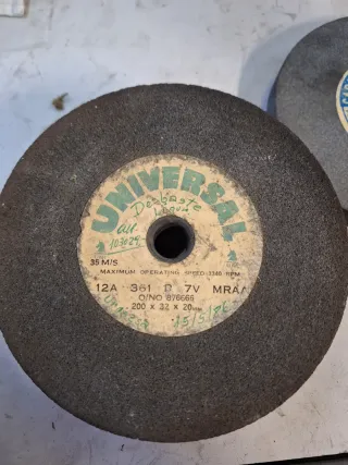 Lote de discos de amolar