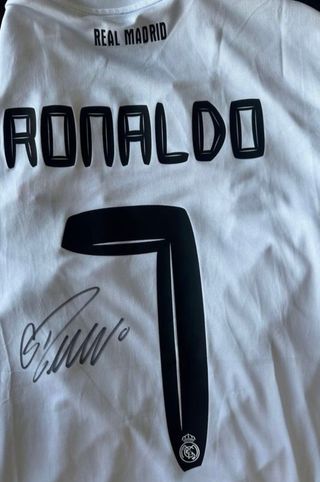 Camisa Real Madrid CR7 Assinada 2016/17