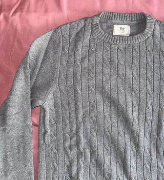 Jersey Easy Wear Gris Talla 2/S - Knitting Pattern